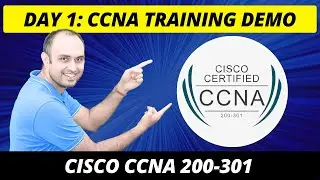 Day 01: Cisco Certified Network Associate [CCNA] | Live CCNA 200-301 Training