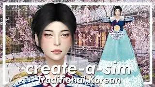The Sims 4 - Traditional Korean // Speed CAS + Download & CC Links | ARISHIN