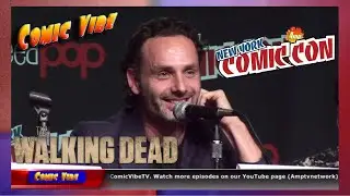 Andrew Lincoln talks about his role in the Walking Dead | New York Comic Con