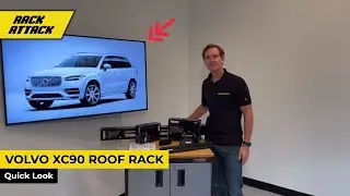 2015-2022 VOLVO XC90 5-dr SUV with Flush Side Rails - Thule's Best Roof Rack Crossbars