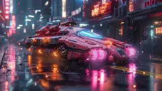 Cyberpunk Tank - Synthwave Retrowave Mix