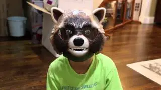 Guardians Of The Galaxy Rocket Raccoon Mask: Toy Review