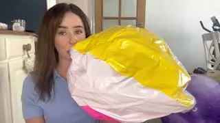 Beach ball blow up