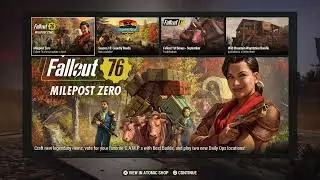 Fallout 76 Milepost Zero Update!