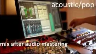 Audio Mastering Sample, Acoustic Pop. Online Mastering Studio