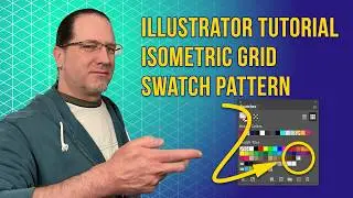 Adobe Illustrator Tutorial Isometric Grid Swatch Pattern