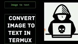 Convert image to Text | termux tricks | Linux video | #codebomb | code bomb 💣 |