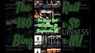 🍀If You’re Near Binghamton NY, Stop In And Say Hello🇺🇸🇮🇪 #thebrassrail  #binghamtonny