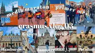 corriendo mi primera media maratón + primer mes de erasmus | vlog 03