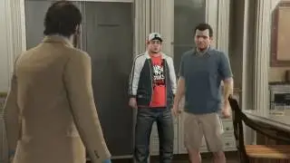 GTA 5 Michael's resurrection /// Тревор пожаловал в гости к 