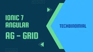 Ionic 7 CRUD: Part3 Angular ag-grid  + Ionic service + Node Express server and MySQL