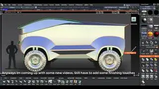 Concept Truck in Autodesk Alias Autostudio
