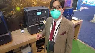 The Chris Voss Show Podcast – Bluetti Portable Power Stations Booth Interview CES Show 2022