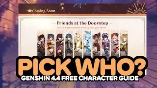Who will You Choose? Genshin Impact 4.4 Free Character