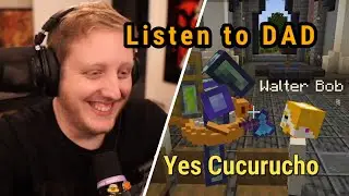 Chayanne Summons Cucurucho worker (Walter bob) to Respond to Philza's Request on QSMP Minecraft