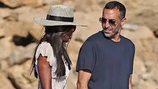 Naomi Campbell, Muhammad Al Turk, Cosy Up In Ibiza