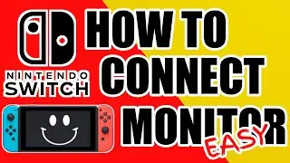 Nintendo Switch - How To Connect It To The PC Monitor By HDMI Easy Tutorial Guide