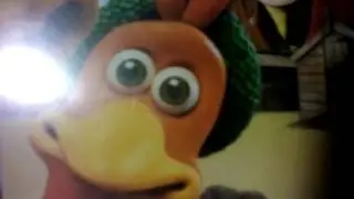 Ginger completing Babs (chicken run)