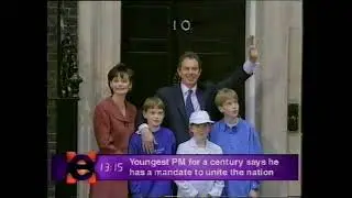 1997 Election Day BBC outro - highlights