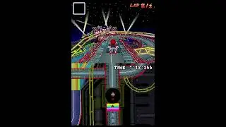 Mario Kart DS: Time Trials - Waluigi Pinball(GAMEPLAY)