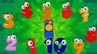 Bob il treno — La canzone dei numeri | bob i numeri di insegnamento treno | Bob The Train | 123