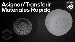 Copiar/Asignar Materiales entre Objetos en Blender 3.3 - Consejos Rápidos