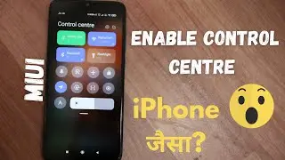 How to Enable MIUI 12's New Control Center [Hindi]