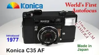 1977 Konica C35 AF - 35mm Film Camera