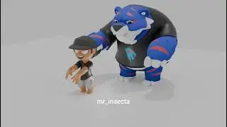 Brawl Star Nita as Mr Beast