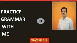 GRAMMAR PRACTICE FOR SSC,BANKING, CUET, ETC
