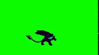 Green screen  video,​dragons green screen