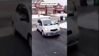 worst porch pirate ever #karma #trending #memes