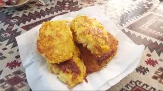 Приготовил кабачковые котлеты