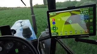 Гербіцидна обробка пшениці. Автоматичний контроль вилива та відключення секцій. AgroPilot SC10