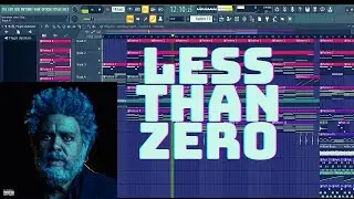 The Weeknd - Less Than Zero (Fl Studio Remake)