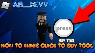 Roblox studio how to make click to buy tool