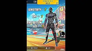 Perfect Sensitivity 👉⚙️✅ #shorts #freefire #settings #shortsfeed #foryou #dpi