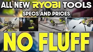 ALL NEW RYOBI One+ Tools Announced For 2021 (NO FLUFF) SPECS & PRICES