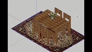 Build A Simple Table With SketchUp