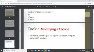 PHP Cookies and PHP Sessions with difference and example, WAP Protocol, WML Script language