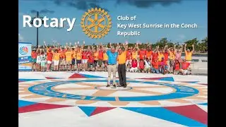 Key West Sunrise in the Conch Republic Rotary Club   Rotary Childrens Fund Presentation Nov 13 2020