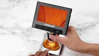 TOMLOV DM4 Coin Microscope 1000X with 4.3