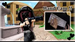 MM2 Gameplay w/ HAND CAM.. (Murder Mystery 2)
