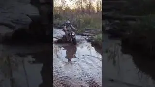 Вот это трицикл😲😲покорение водных преград,весёлые тест драйвы
