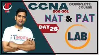 NAT & PAT Lab  |  Static NAT | Dynamic NAT | PAT  |  CCNA