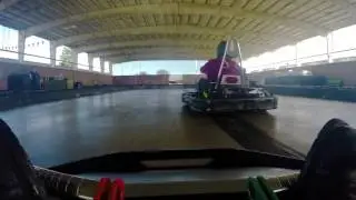 Beating Scott's Ass at Go Carts