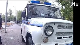 Остановили ДПС на велосипеде + немного станта
