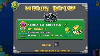 Weekly Demon "Mechanical Showdown" [100%] (EASY DEMON) | GD 2.11