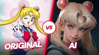 SAILOR MOON Characters Reimagined By AI | Midjourney Niji