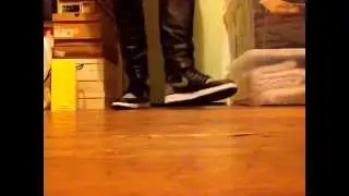 gay leather Nike Jordan 1